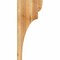 Ekena Millwork Yorktown Rough Sawn Corbel, Western Red Cedar, 4"W x 12"D x 28"H COR04X12X28YOR00RWR - alternate 3
